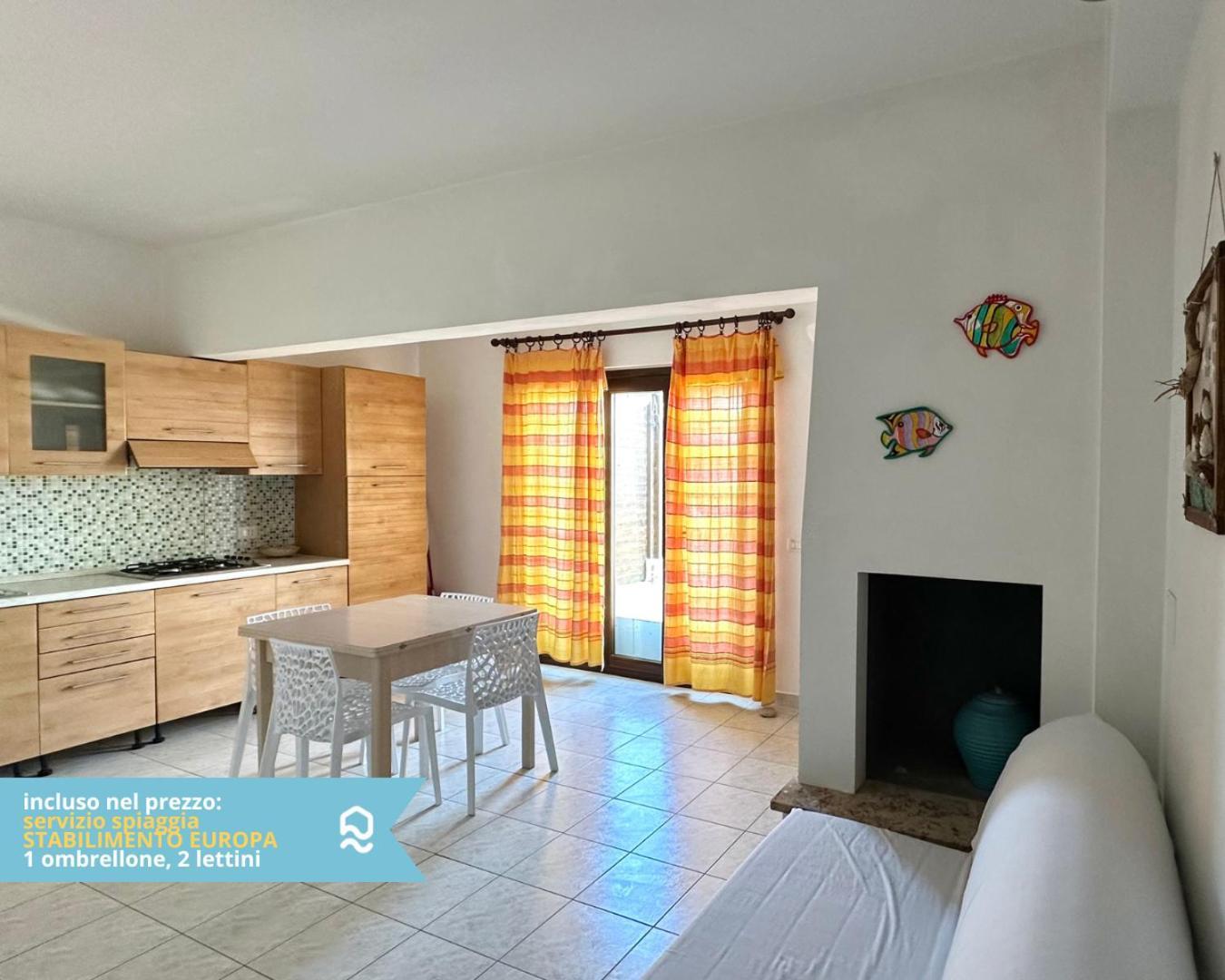 RS316 - Marcelli, bilocale in residence fronte mare pt Exterior foto
