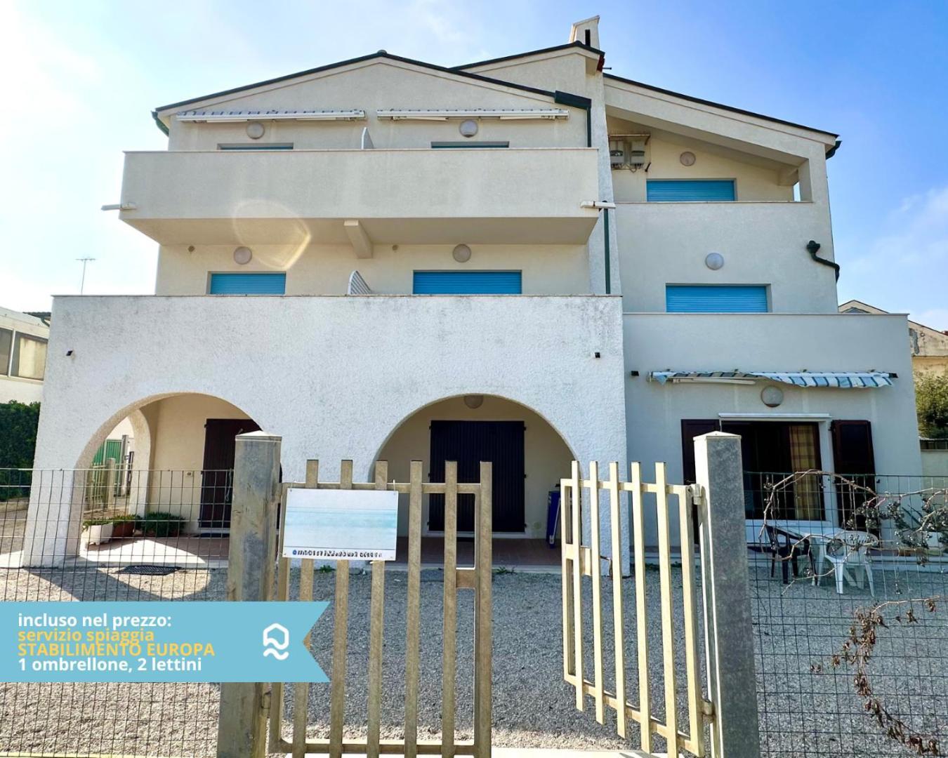 RS316 - Marcelli, bilocale in residence fronte mare pt Exterior foto